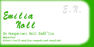 emilia noll business card